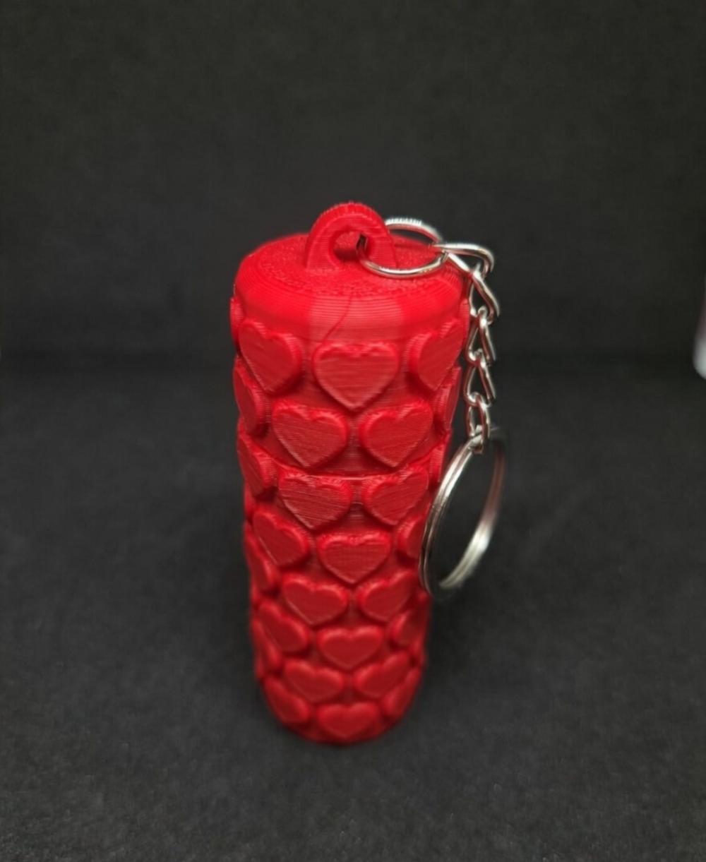 Porta Batom Chaveiro- Kit 3 Peças
