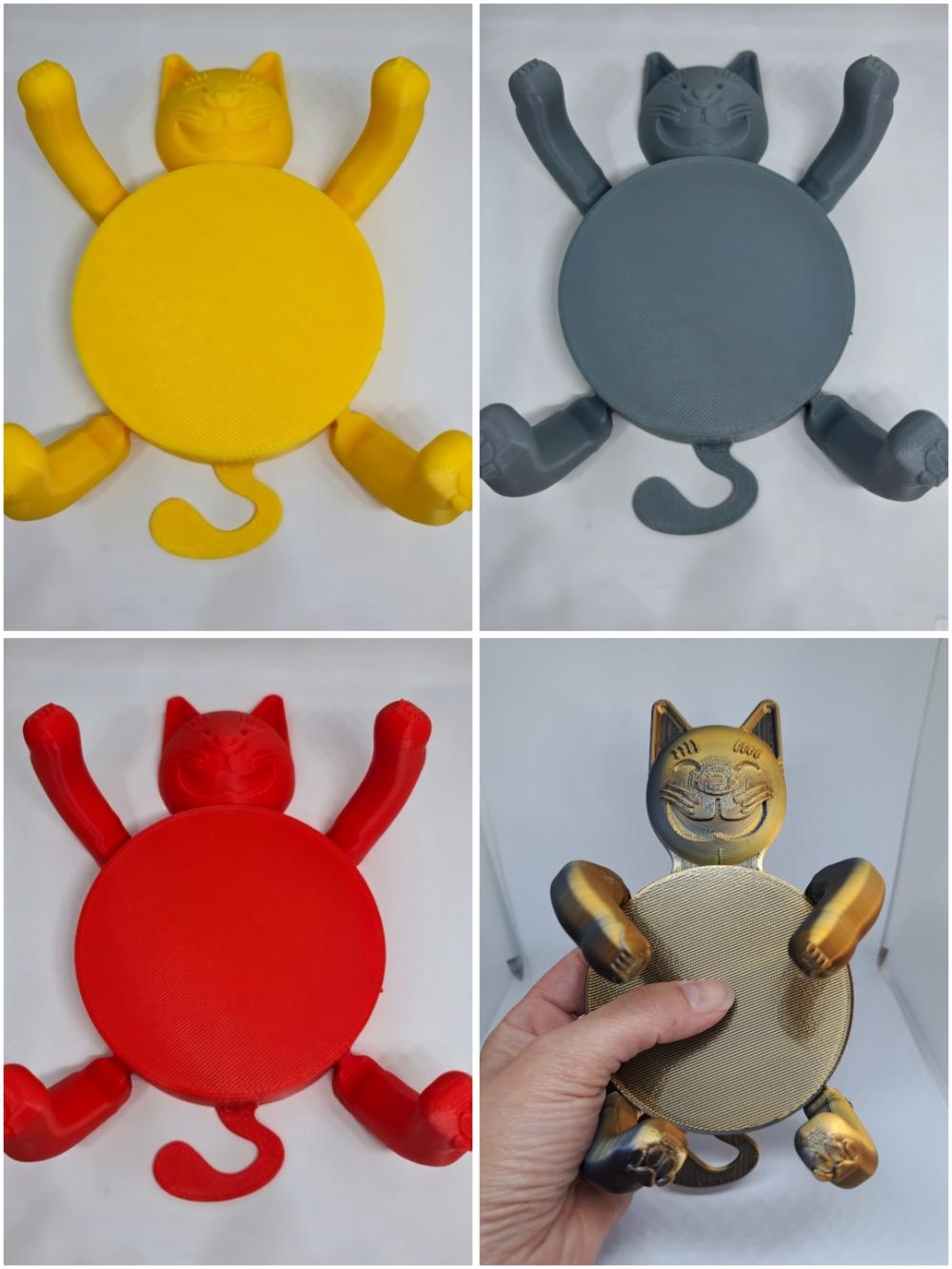 Porta Copo Abraço do Gato Decorativa Impresso 3d