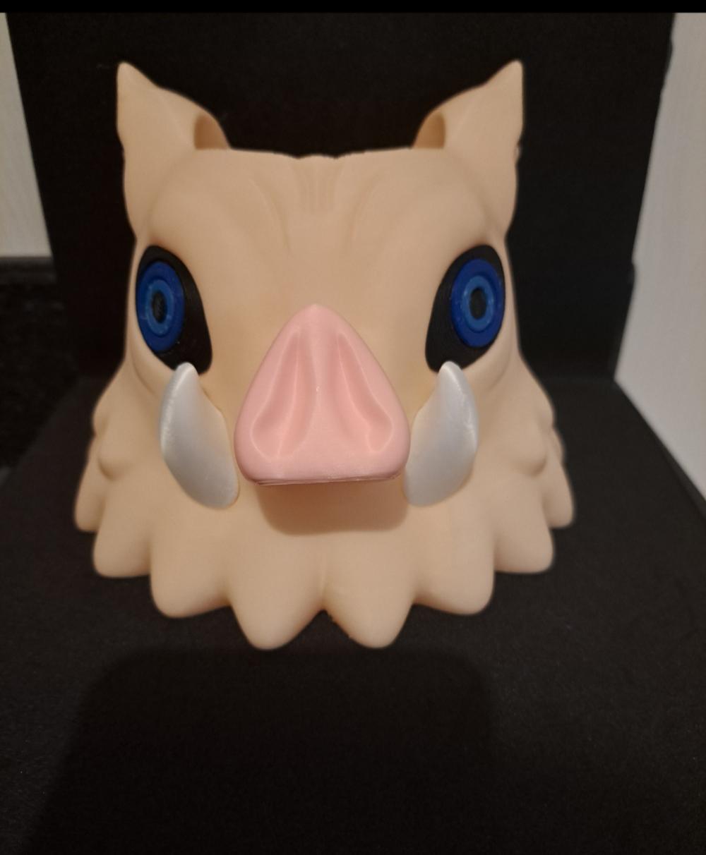 Porta Lápis - Cabeça Javali Inosuke Demon Slayer