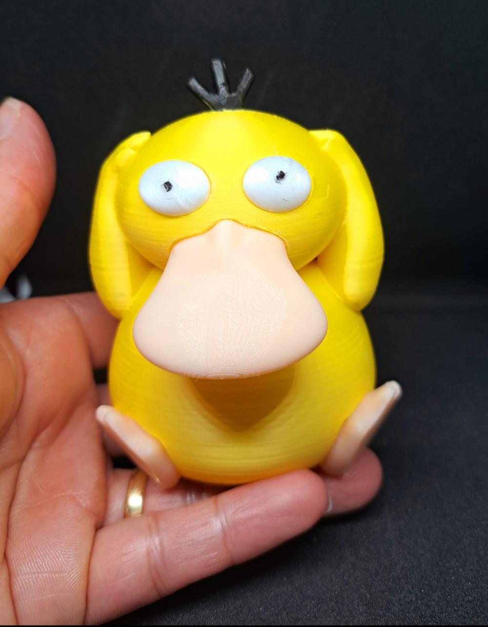 Psyduck 3d Impresso- Pokémon