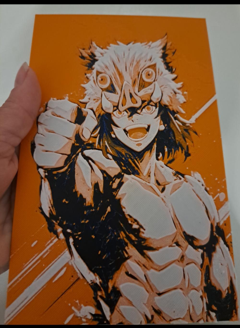 Quadro 3d Inosuke