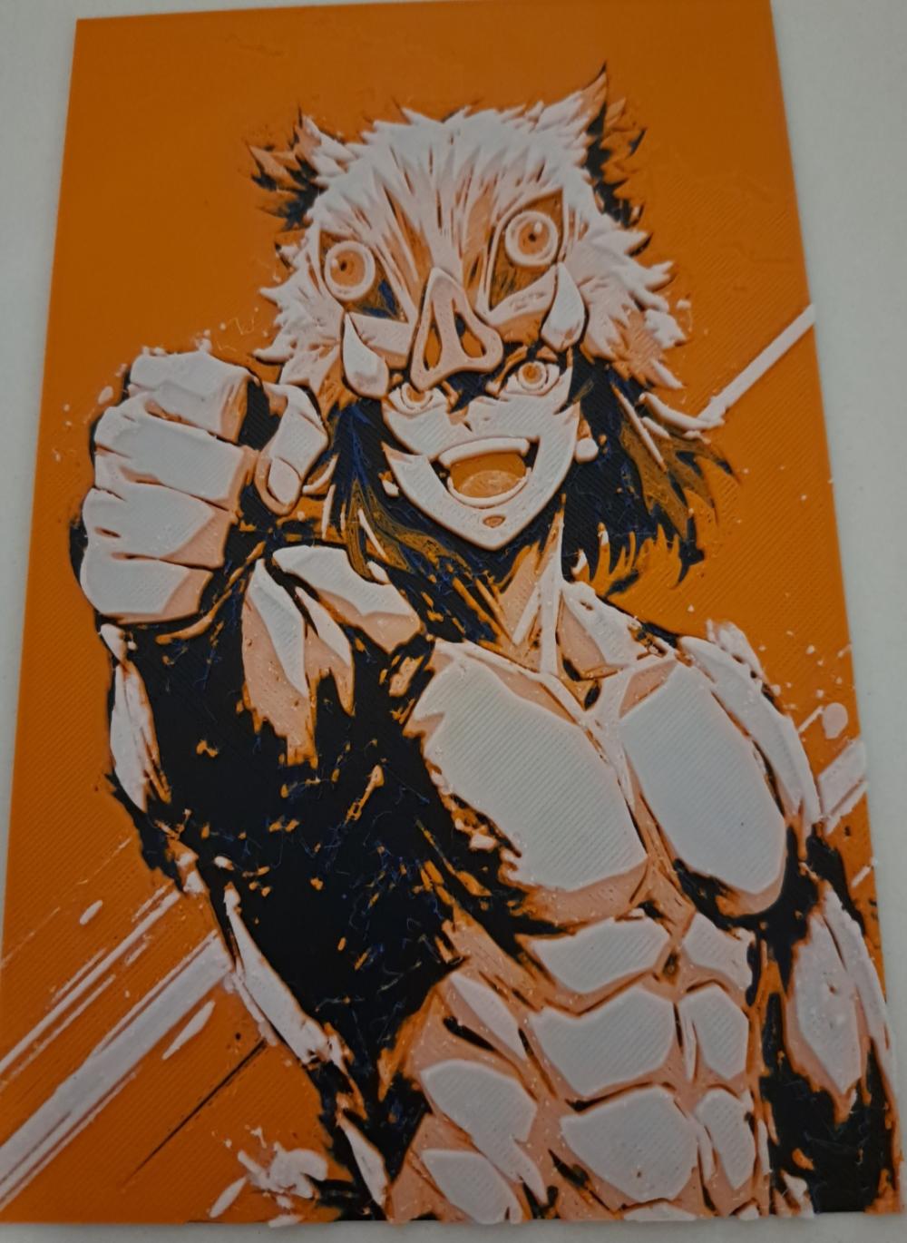 Quadro 3d Inosuke