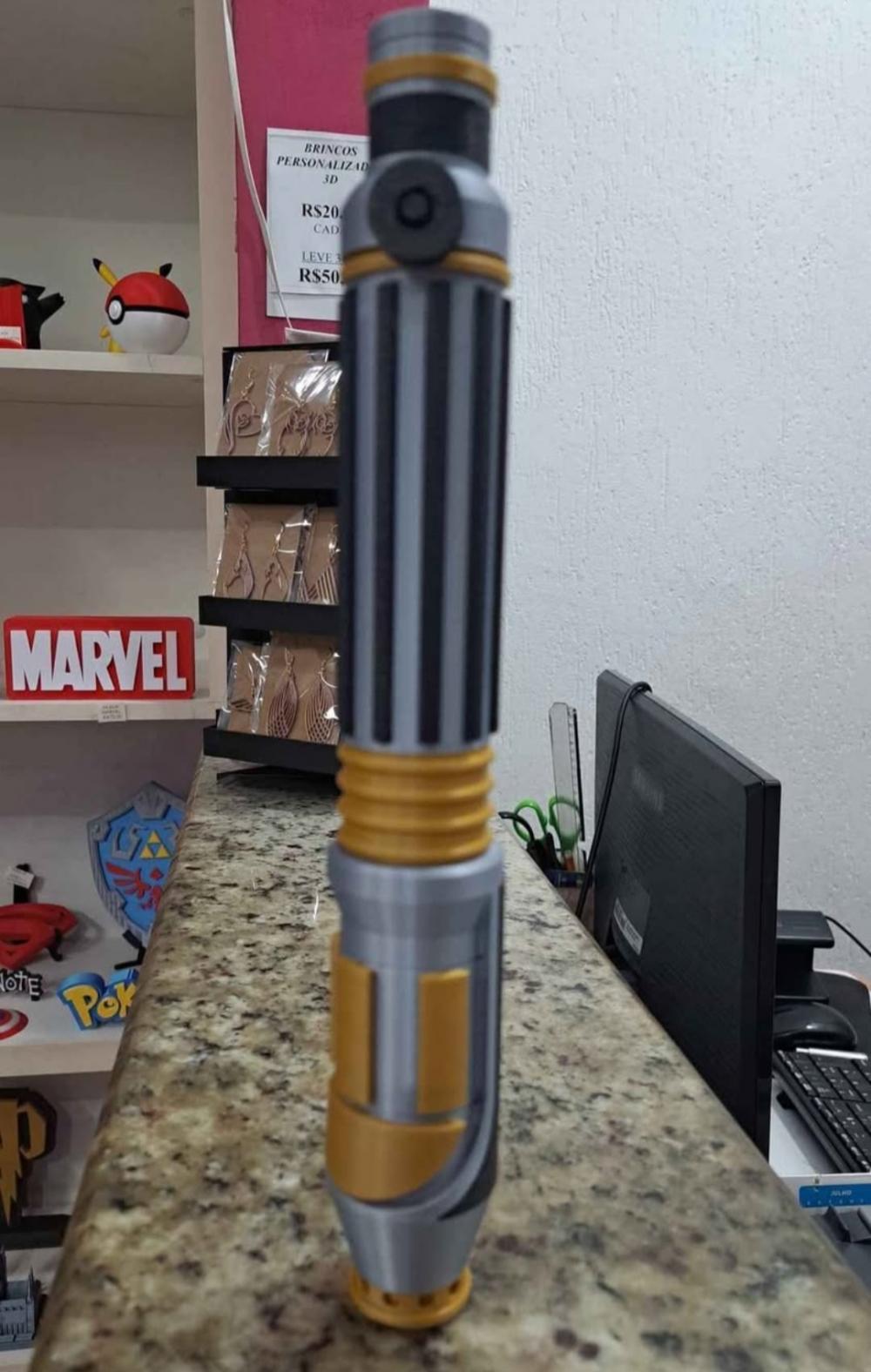 Sabre de Luz Jedi 3d Print