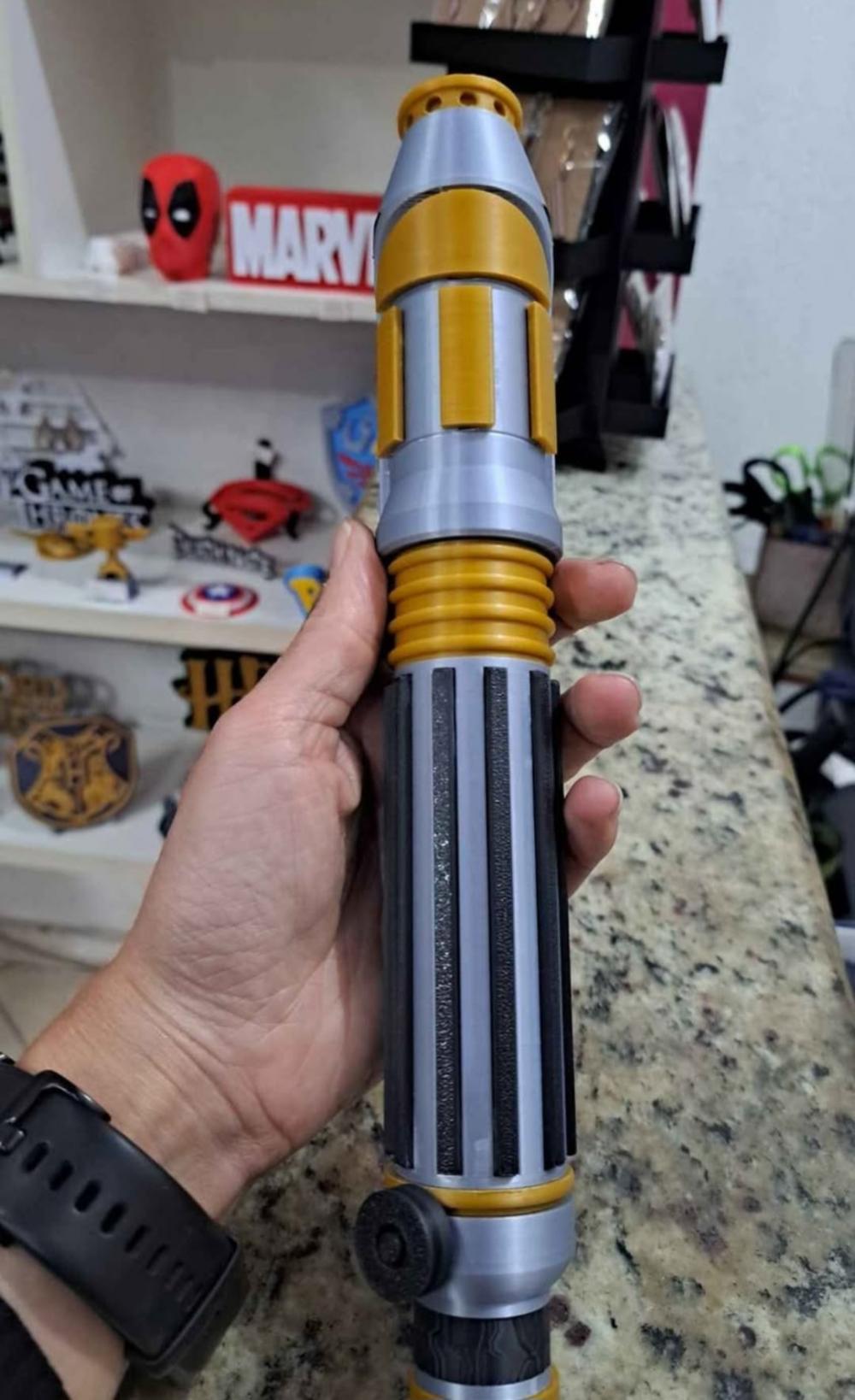 Sabre de Luz Jedi 3d Print