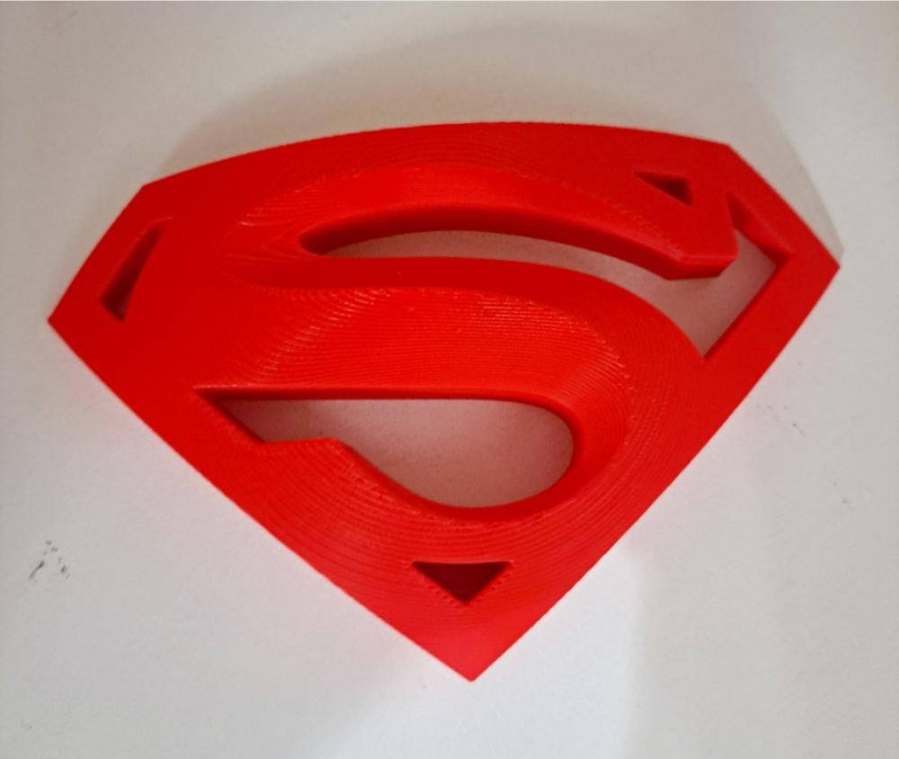 Símbolo 3d Superman