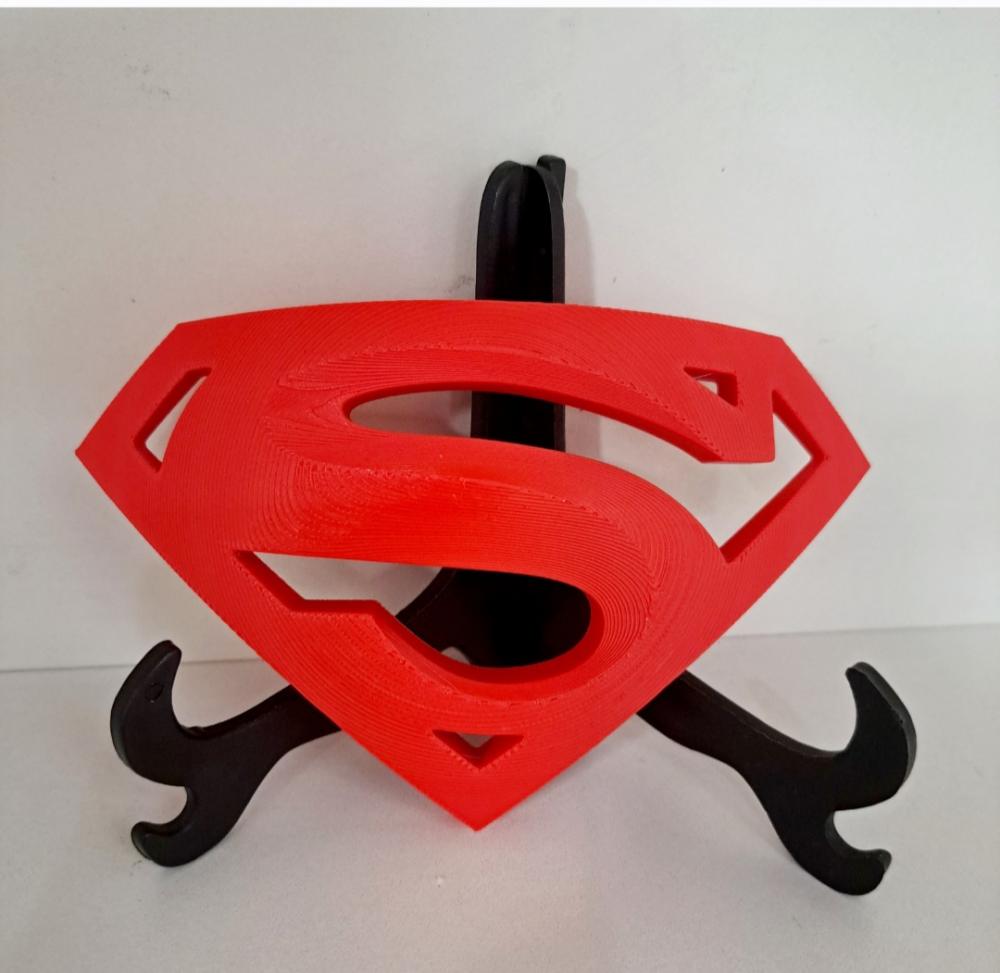 Símbolo 3d Superman
