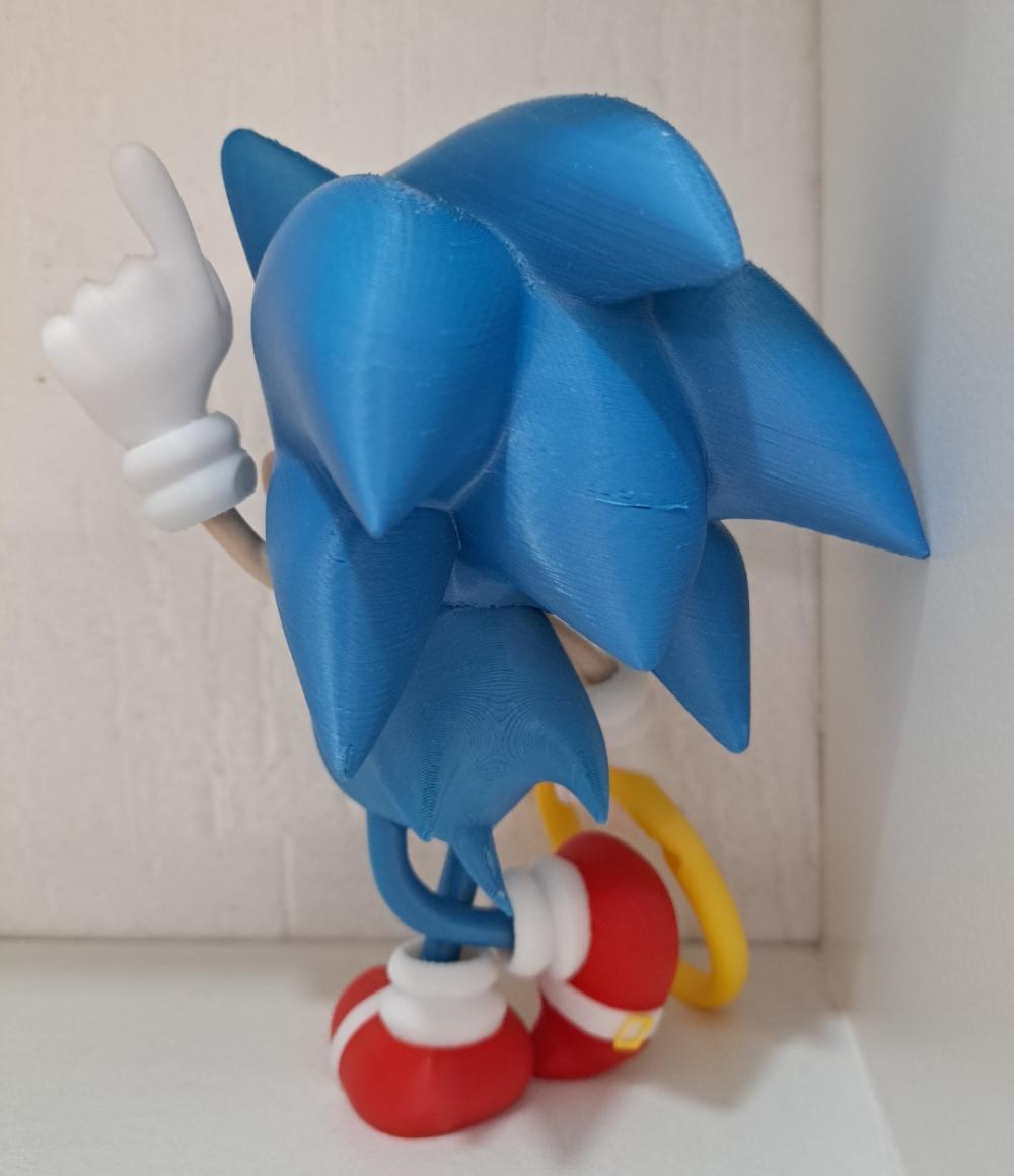 Sonic com Base 3d The Hedghog