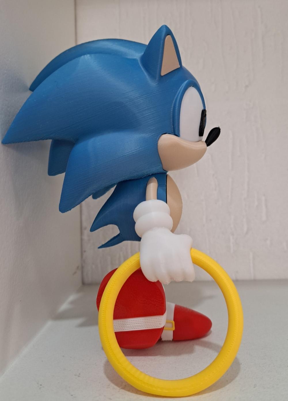 Sonic com Base 3d The Hedghog