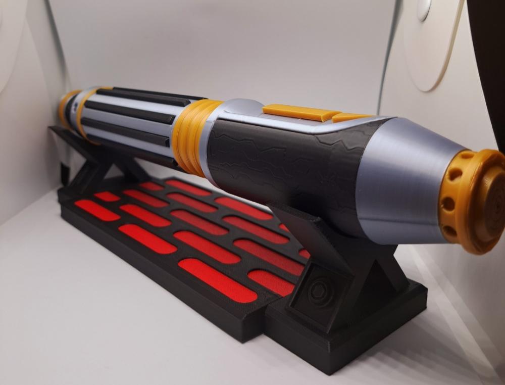 Suporte para Sabre de Luz Impresso 3d
