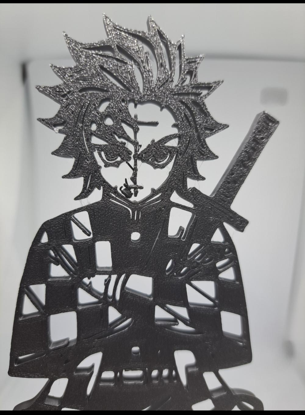 Tanjiro Kamado Figura Geometric 3d