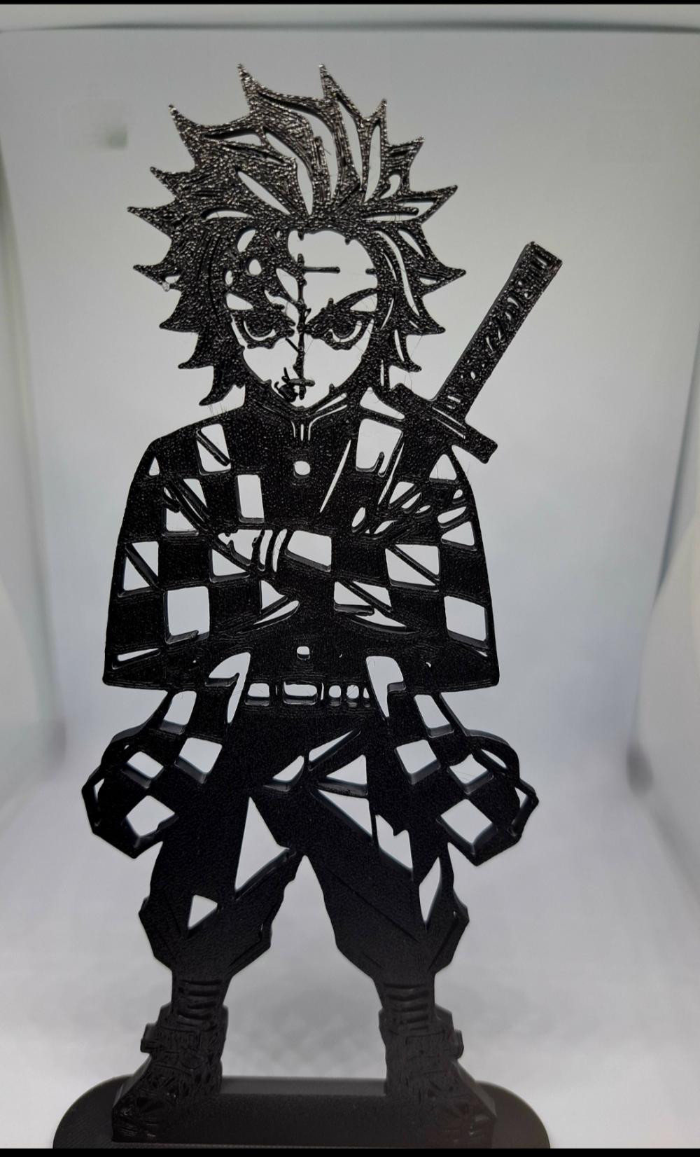 Tanjiro Kamado Figura Geometric 3d