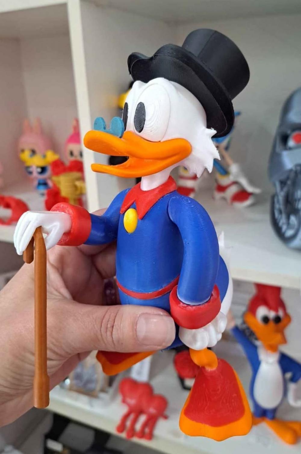 Tio Patinhas 3d Impresso