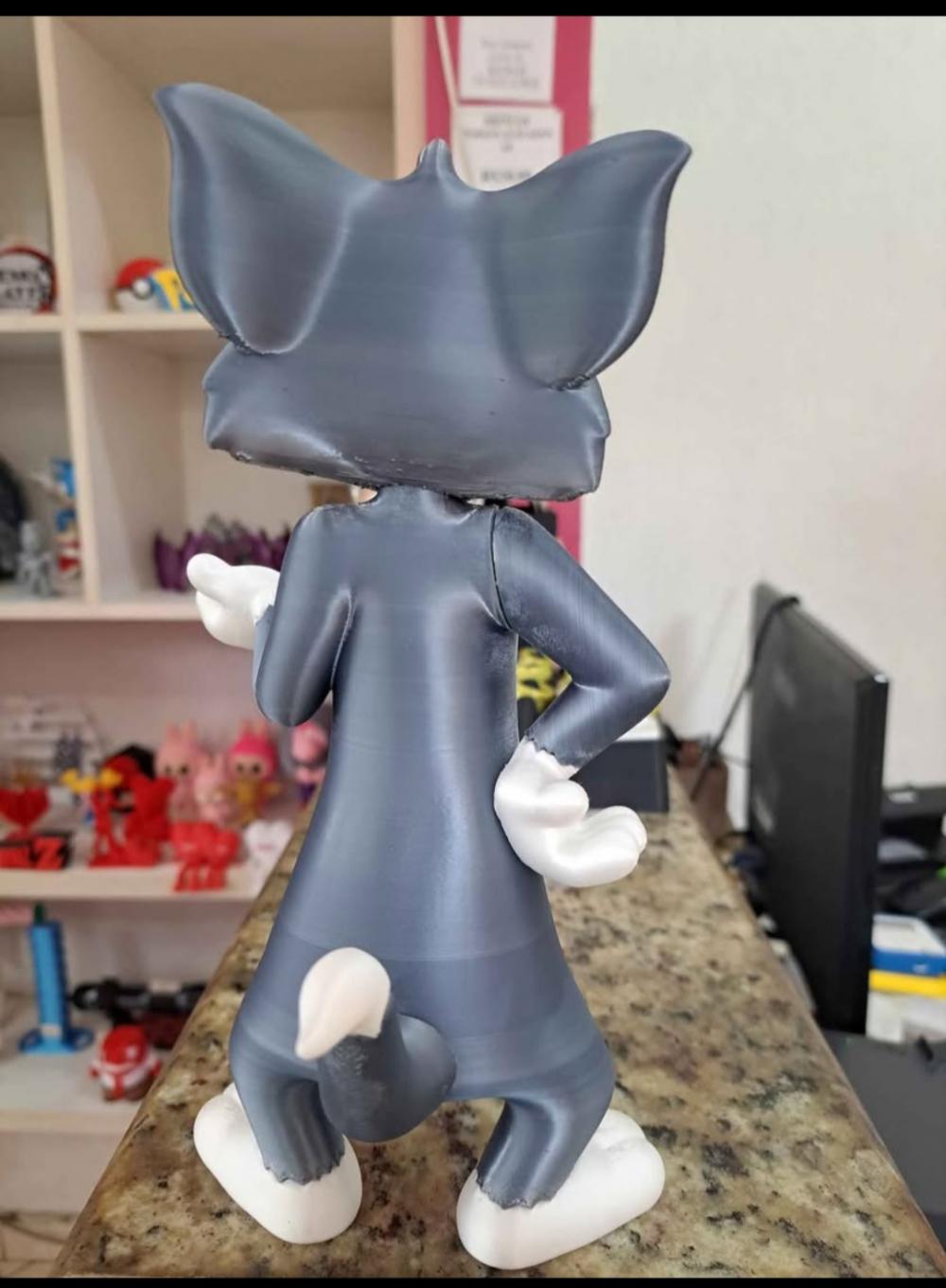 Tom 3d Impresso Desenho Tom& Jerry