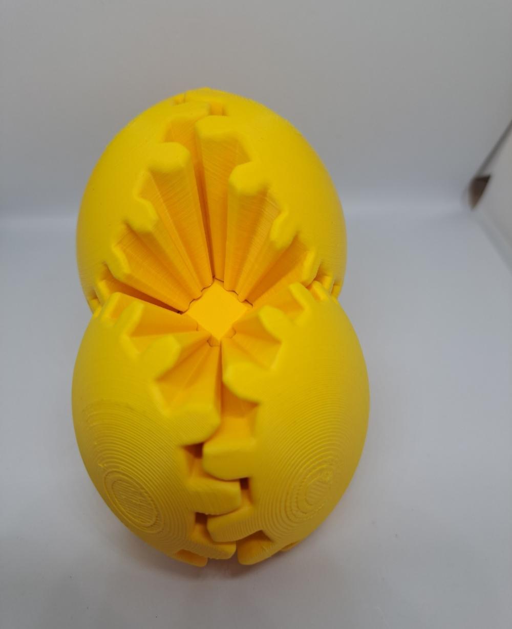 Bola de Engrenagem Impresso 3d