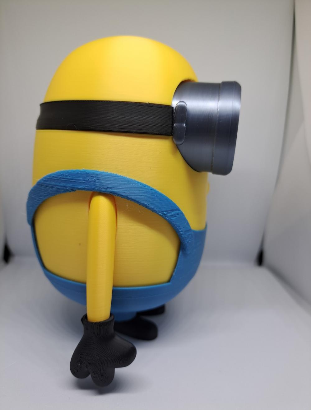 Boneco Amarelo 3d Inspirado Minions