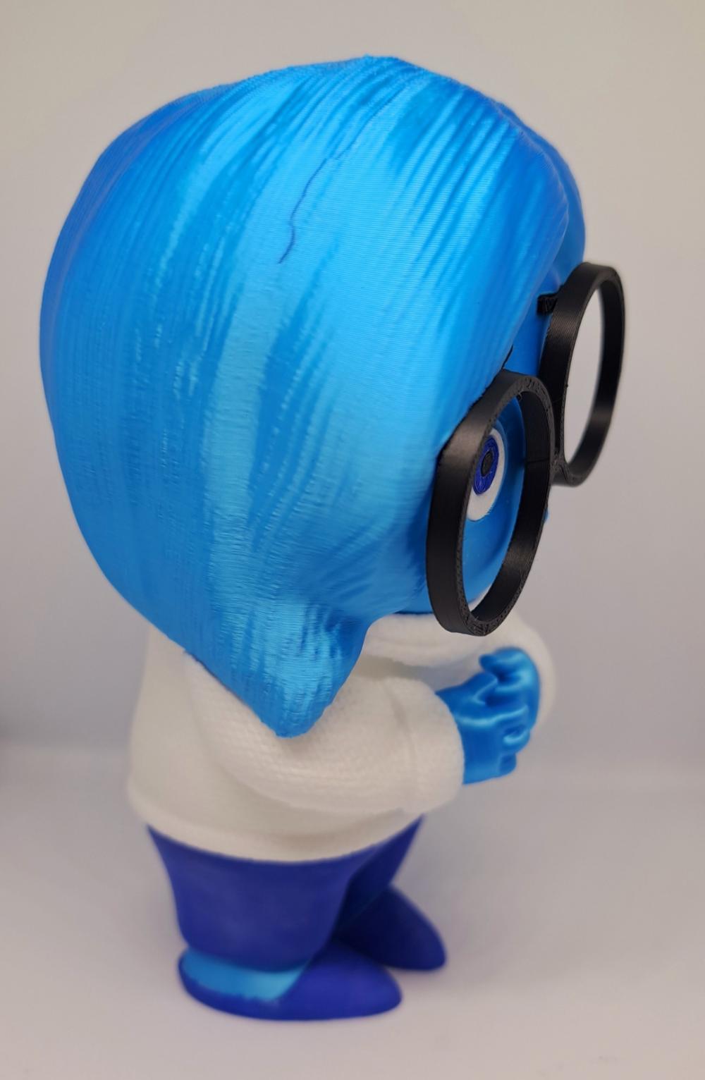 Boneco da Tristeza Filme Divertida Mente 3d