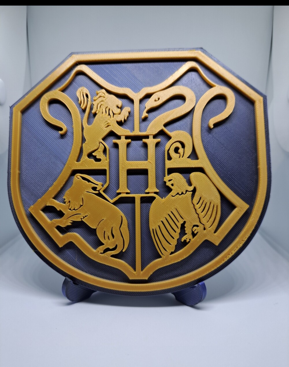 Brasão Escola Bruxaria Harry Potter 3d
