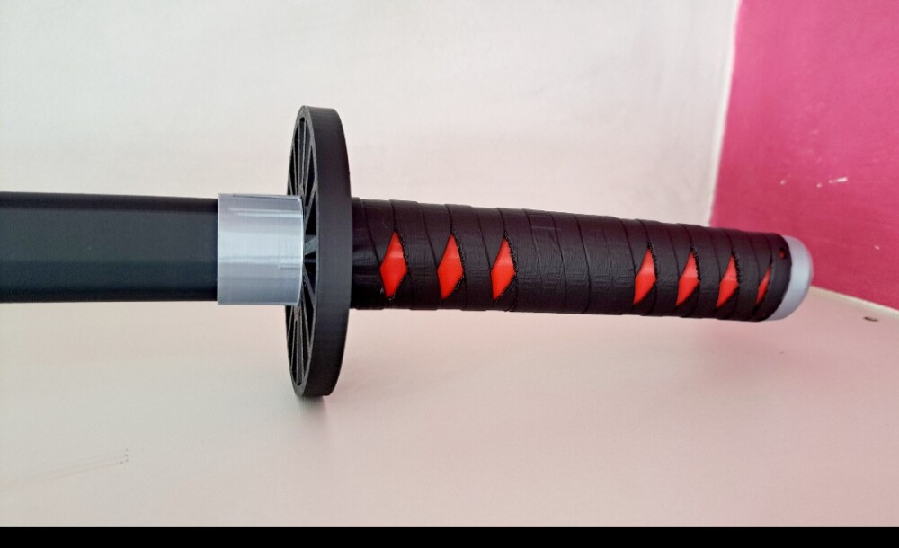 Katana Tanjiro Kamado Impresso 3d