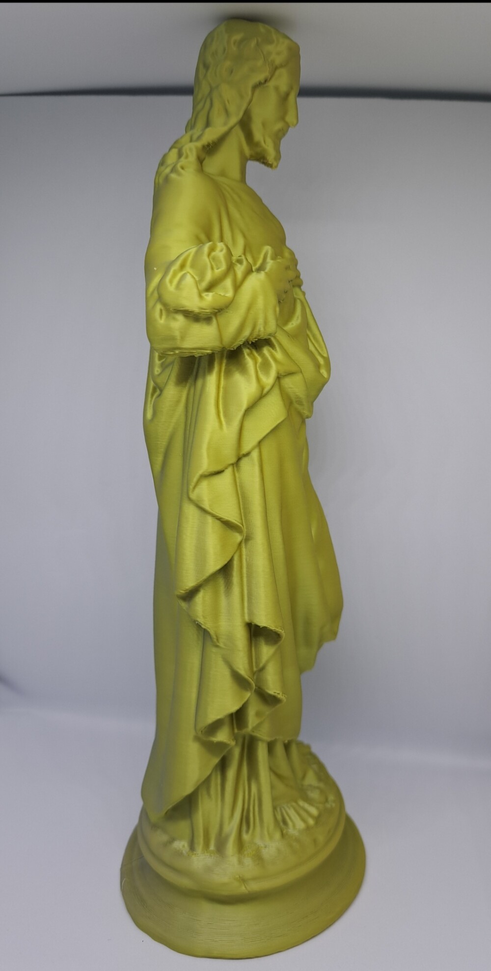 Escultura 3d Sagrado Coração de Jesus