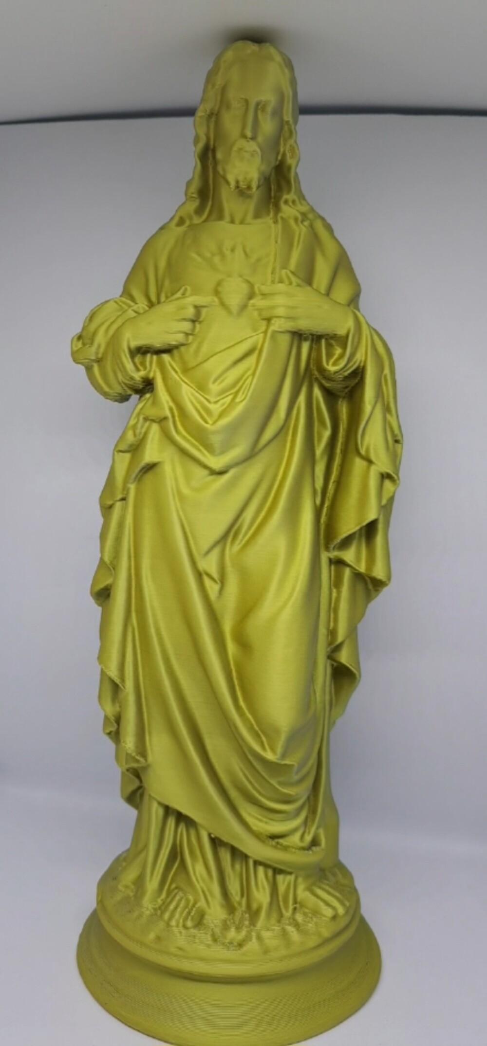 Escultura 3d Sagrado Coração de Jesus