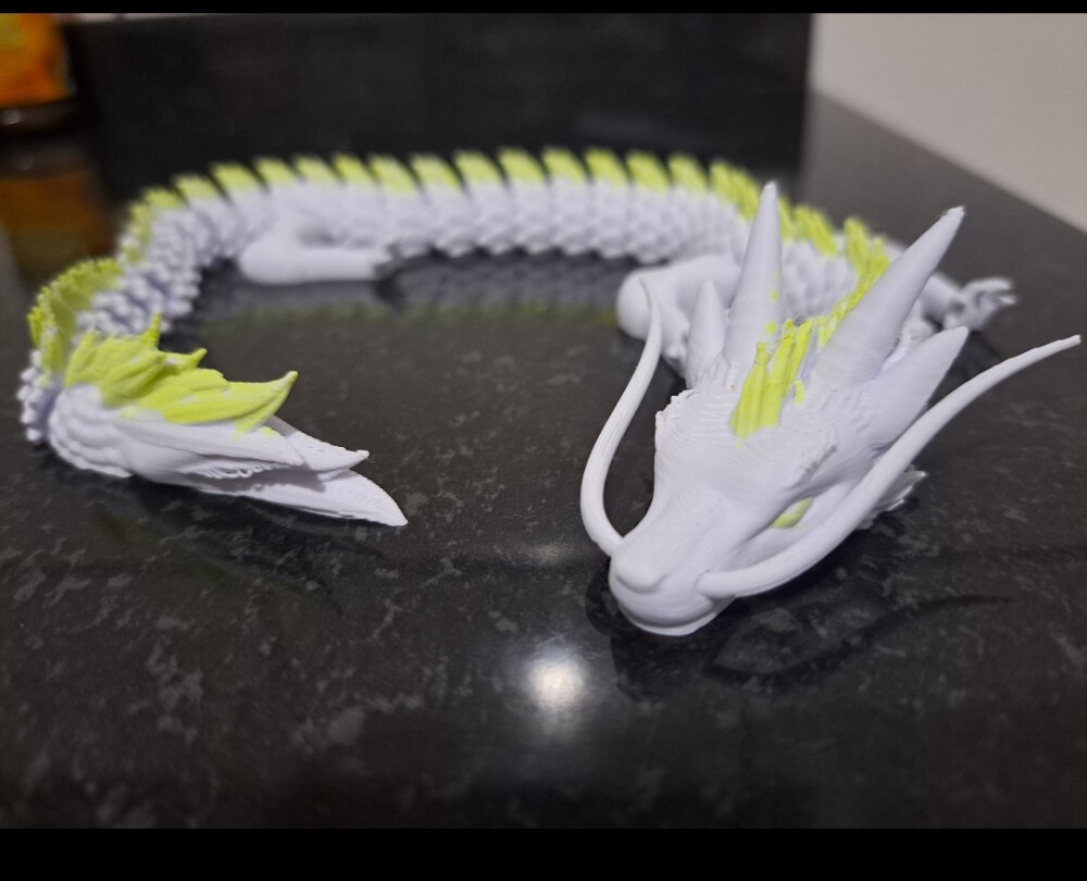 Dragão Articulado 3d - Inspirado Anime Chihiro