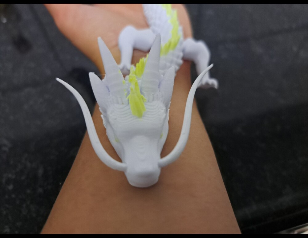 Dragão Articulado 3d - Inspirado Anime Chihiro