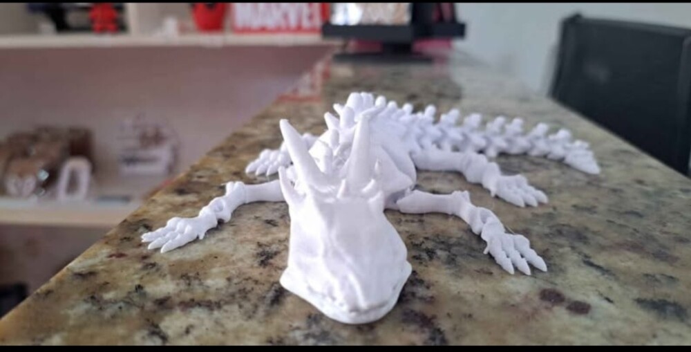 Dragao Esquelético Articulado