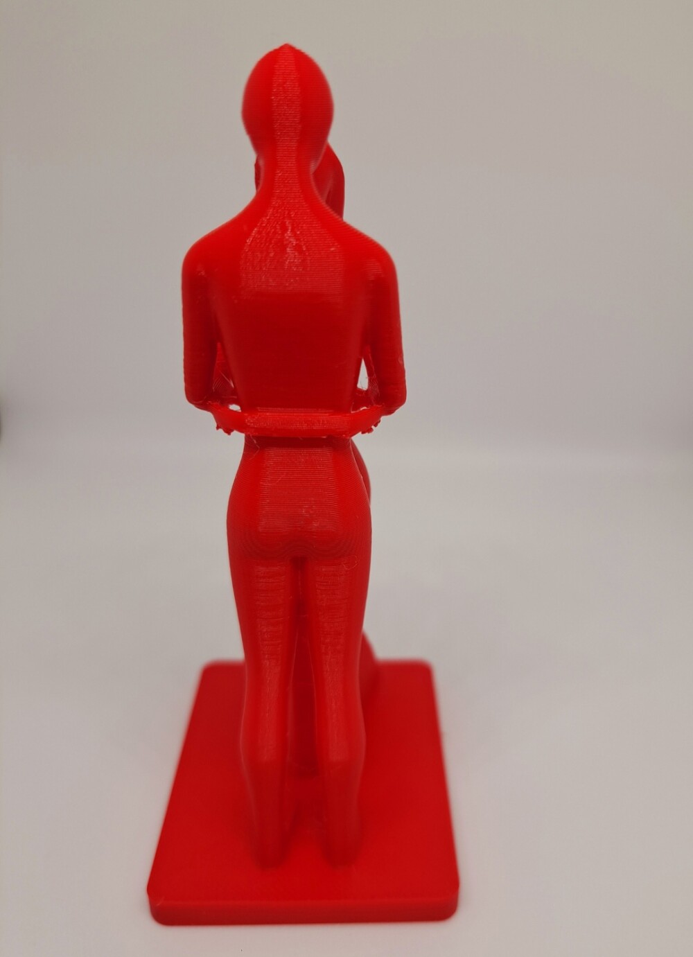 Escultura Casal Abraçado 3d Impresso