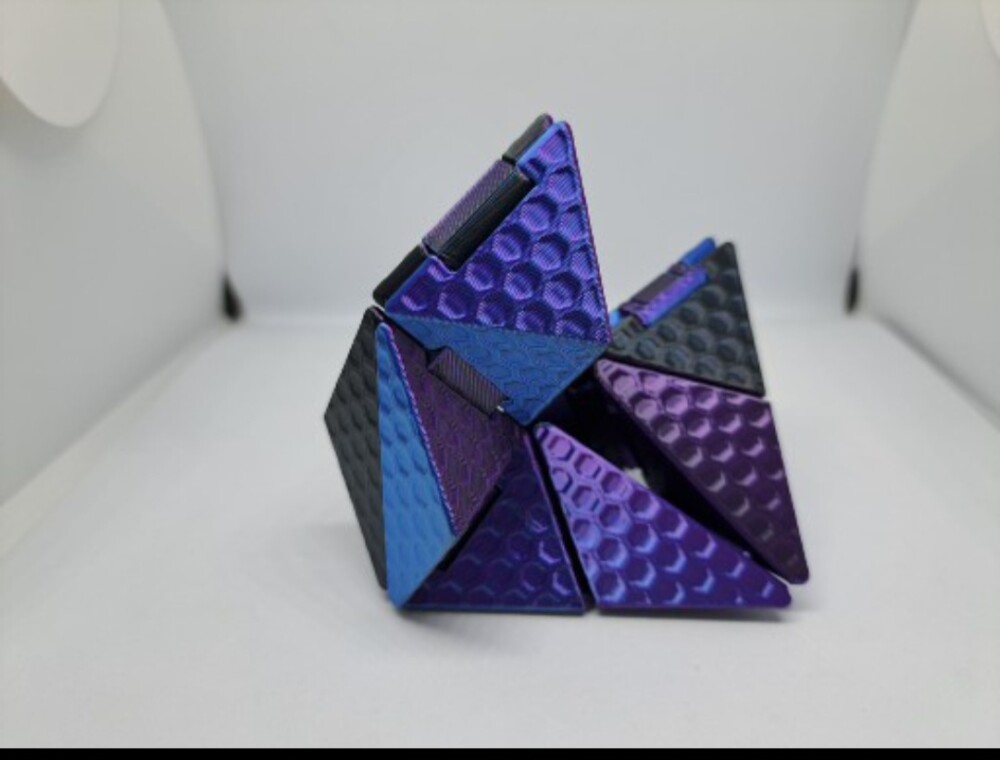 Cubo 3d Origami Articulado