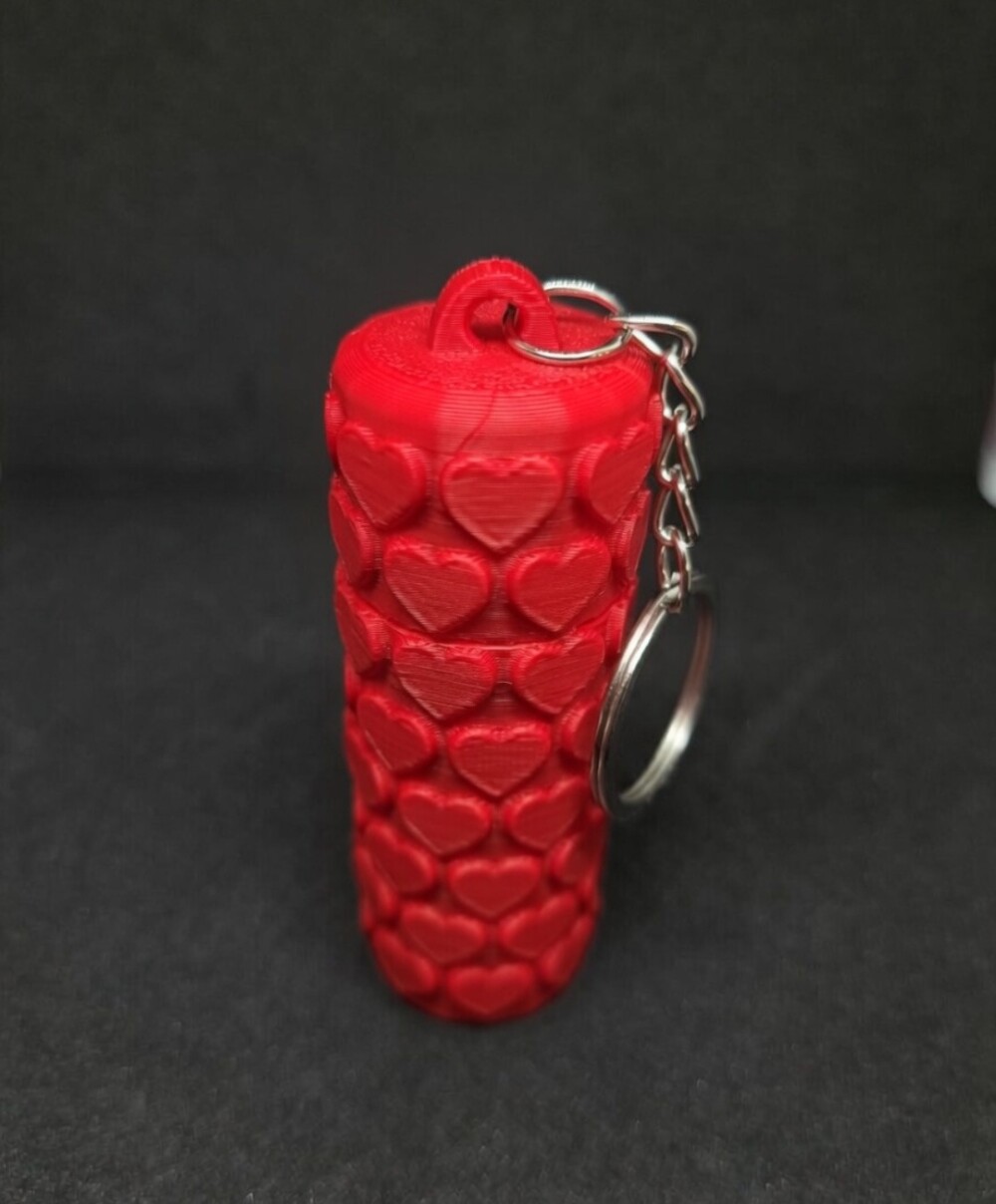 Porta Batom Chaveiro - Impressão 3d