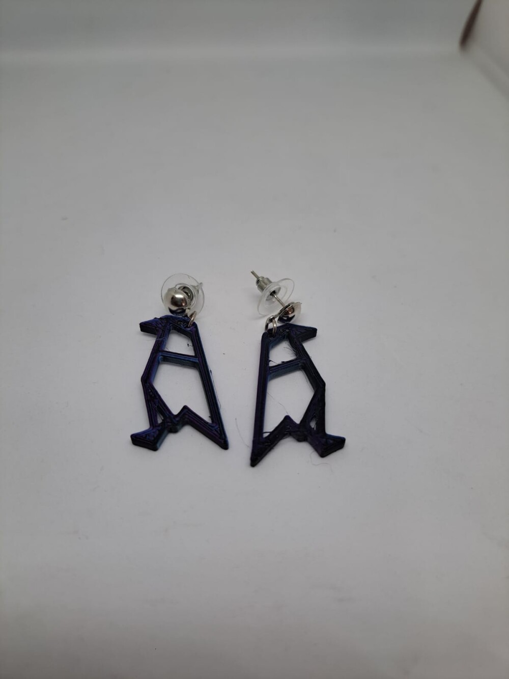 Brinco Pinguim Duo Base Redonda -3D Impressao