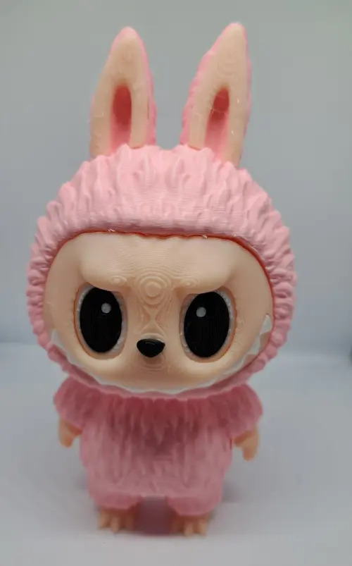 Labubu 3d Impresso Rosa