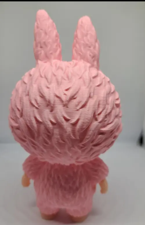 Labubu 3d Impresso Rosa