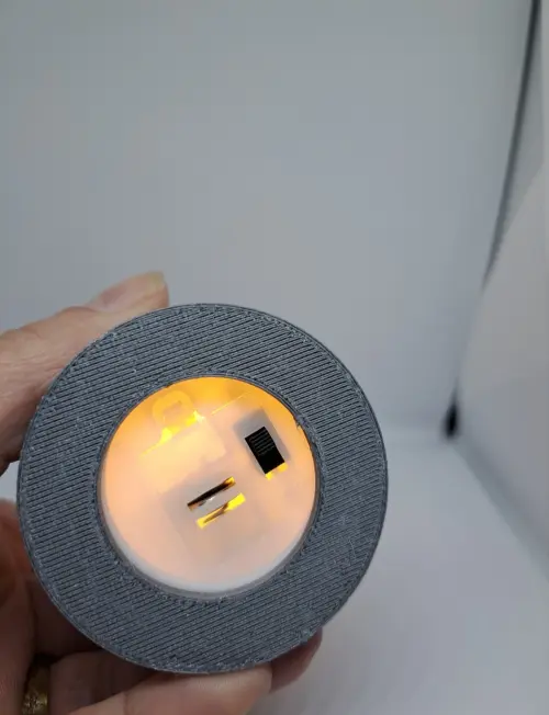 Linda Mini Luminária Cha Fantasia 3d