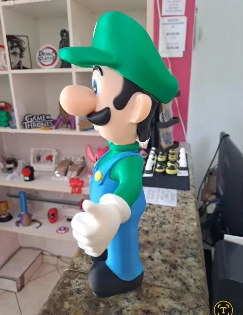 Luigi 3d Impresso