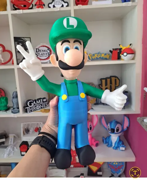 Luigi 3d Impresso