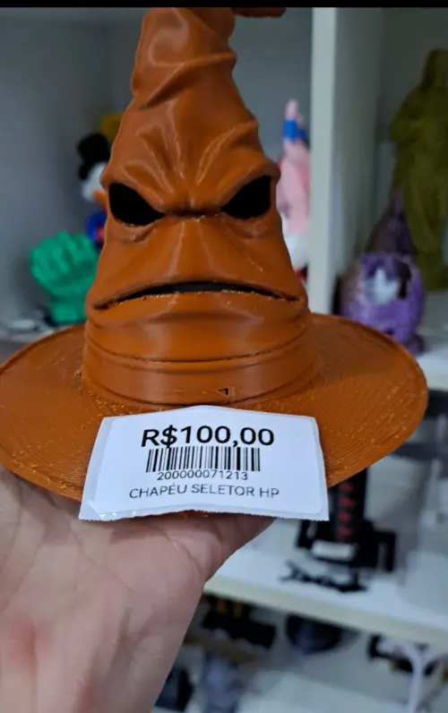 Luminária Chapéu Seletor Harry Potter