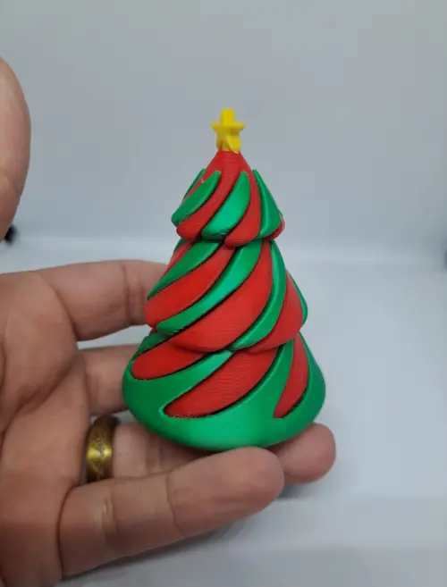 Mini Árvore de Natal Espiral 3d