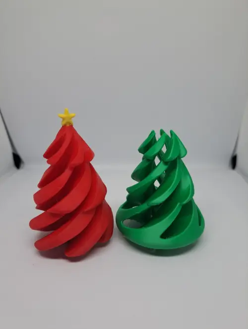 Mini Árvore de Natal Espiral 3d