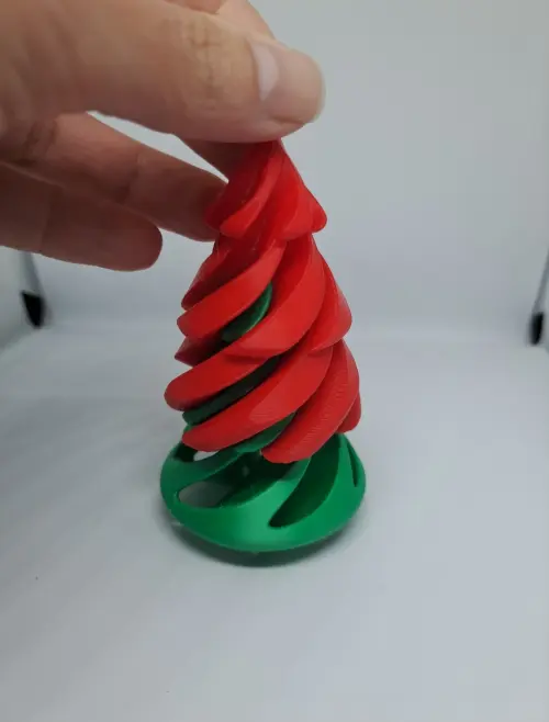 Mini Árvore de Natal Espiral 3d