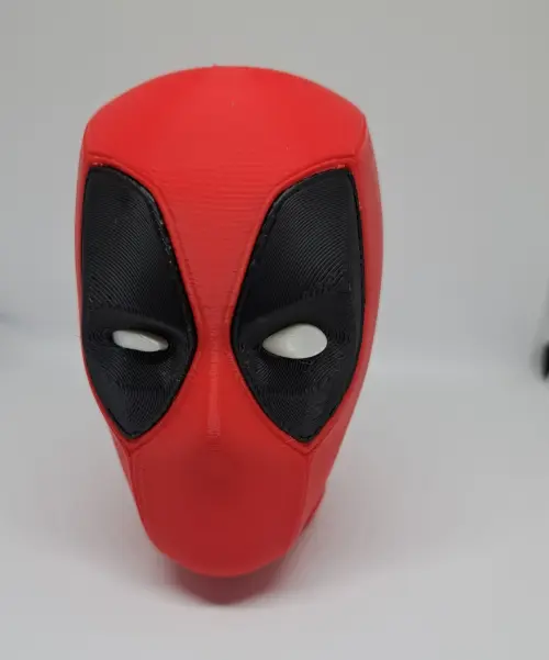 Mini Cabeça do Deadpool 3d