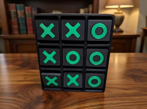 Mini Jogo da Velha 3d Impresso
