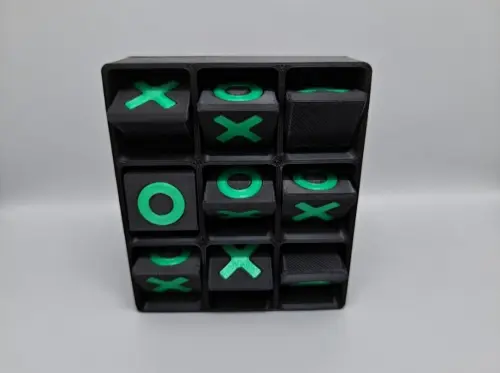 Mini Jogo da Velha 3d Impresso