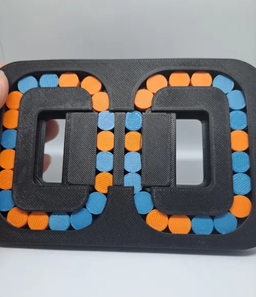 Mini Jogo Quebra Cabeça Colorido 3d