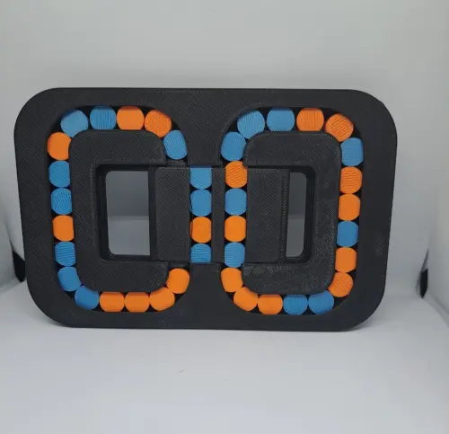 Mini Jogo Quebra Cabeça Colorido 3d
