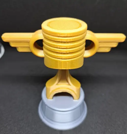 Mini Troféu Piston Cup do Filmecarros 3d