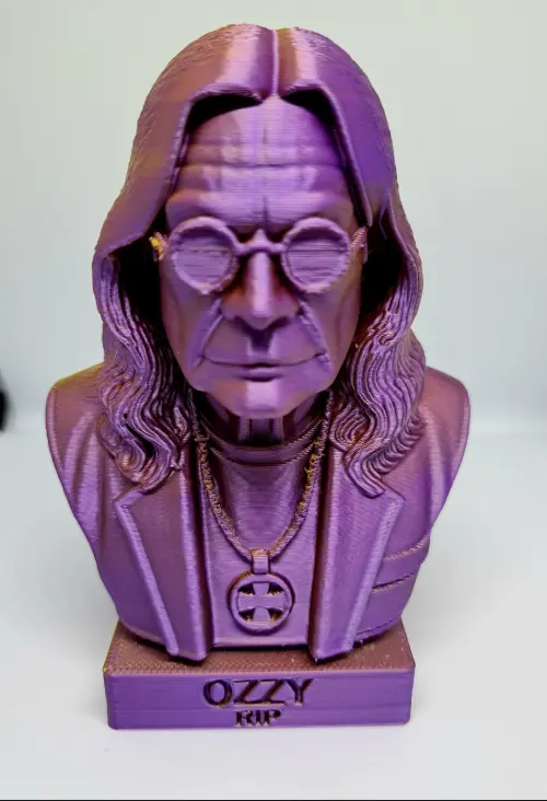 Ozzy Osbourne Mini Busto 3d