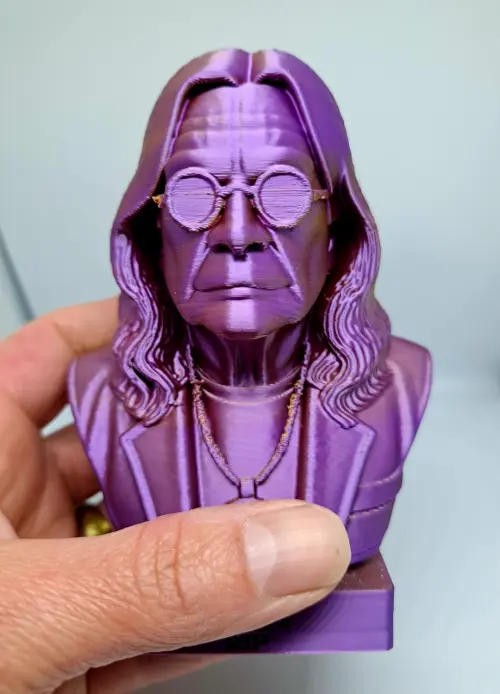 Ozzy Osbourne Mini Busto 3d