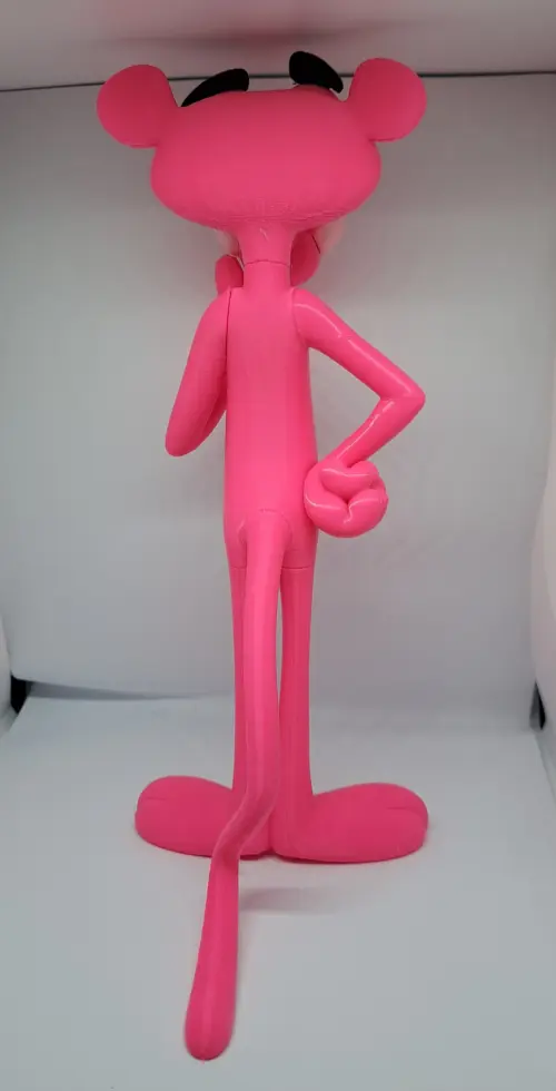 Pantera Cor de Rosa 3d Impresso