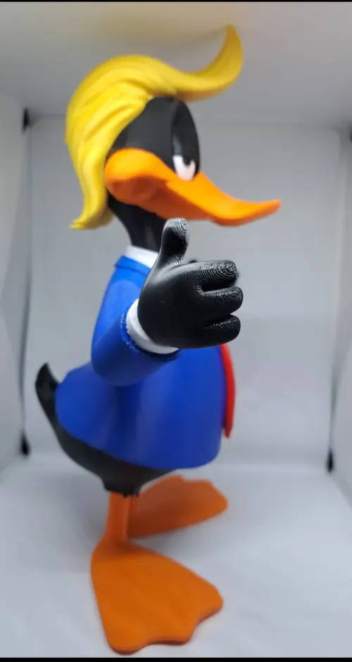 Pato Trump Decorativo  Impressão 3d